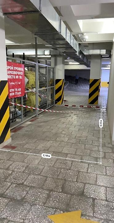 Унаа токтоочу жайлар: 2 парковочных места в клубном доме «KARVEN». Характеристики: - — 3
