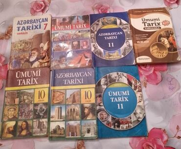 Kitablar, jurnallar, CD, DVD: Səliqəli İşlənmiş Cırığı Yazığı Zadı Olmayan Tarix Hazırlıq Dərs