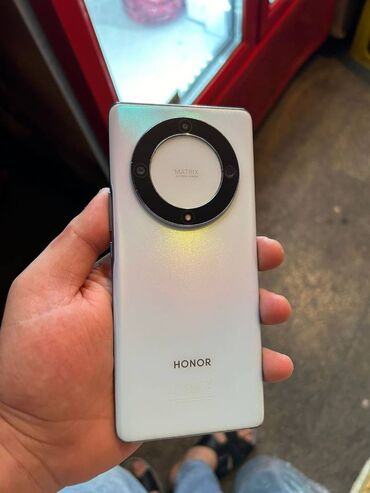 telefonlar honor: Honor X9a, 128 GB, rəng - Ağ, Zəmanət, Sensor, Barmaq izi