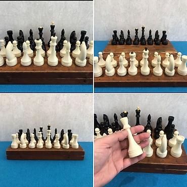 Şahmatlar: Məhsul: Taxta şahmat dəstləri (bir neçə fərqli model) 2 ci sekil. - — 2