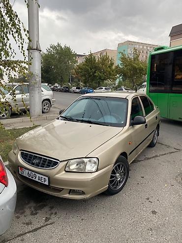 Hyundai Accent: 2004 г., 1.5 л, Механика, Бензин, Седан