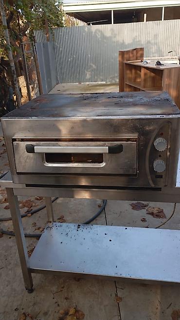 Professional sobalar: Pizza firini 50×50. Dasinda cat var. Tam işlekdir. Qiymet 650 azn — 1