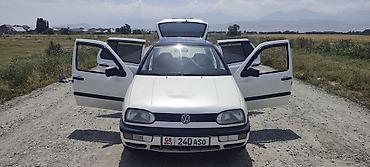 кузов на гольф 2: Volkswagen Golf III, хэтчбек 5‑дверный, белый жемчуг кузов с черной — 2