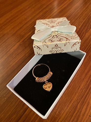 Zərgərlik əşyaları: Üzük, Tiffany, Sarı qızıl, 585 Əyar, Qaşsız — 1