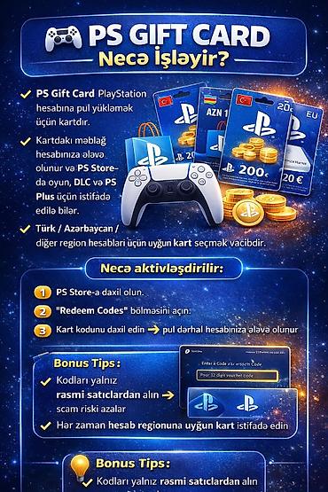 next 2000: Turkiye Regionuna Uygun🇹🇷 Ps Gift Card (Hediyye Karti) Ps Store — 3