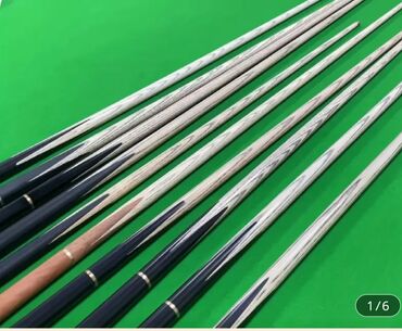 Бильярдные столы: РАСПРОДАЖА🎁Кий для бильярда/снукера☝️ разборный, 57" (146 см)адрес ул — 5