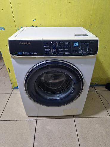 yamata tikis masini qiymeti: Samsung paltaryuyan maşın – EcoBubble, Digital Inverter, 8 kq - Ön — 1