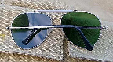 Naočare: Vintage Aviator Sunčane naočare WW Zelene lećeII. Vintage 1960-te — 6