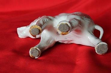 Figure: STARA KERAMIČKA FIGURA SLONA | Stara keramička figura slona. Vrh — 9