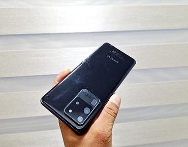 note 2: Samsung Galaxy S20 Ultra, Б/у, 128 ГБ, цвет - Черный, 1 SIM, 2 SIM — 4