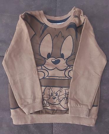 Kompleti: Paket odeće za dečaka (više komada): 1) Siva dukserica sa kapuljačom — 9