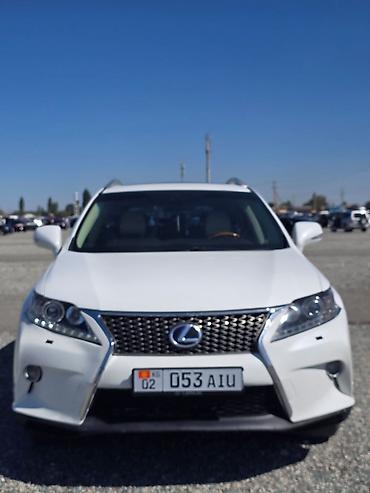 ренж: Lexus RX: 2011 г., 3.5 л, Автомат, Гибрид — 4