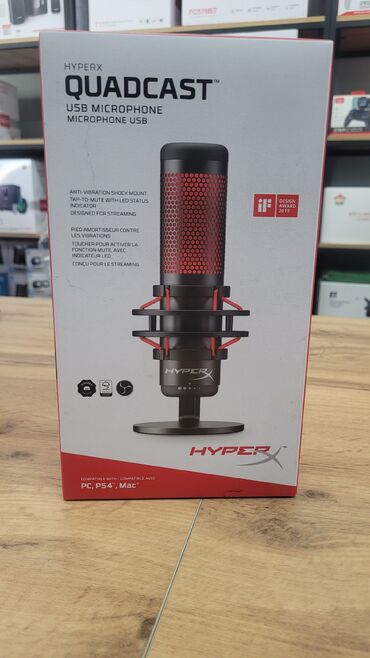 микрофон цена бишкек: 🎙 HyperX QuadCast — Микрофон, который слышит тебя идеально! 🔴