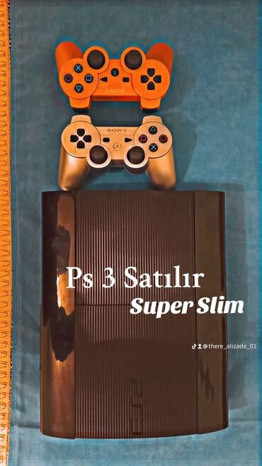 PS3 (Sony PlayStation 3): Slalam Ps 3 satılır vəziyyəti superdir heç bir problemi yoxdur