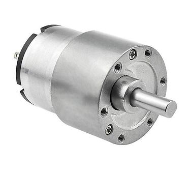 24V 1000 RPM 37mm Reduktorlu DC Motor Metal dişlili, yığcam və yüngül