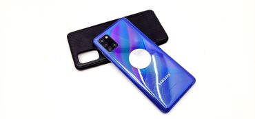 samsung а21: Samsung Galaxy A31, Колдонулган, 128 ГБ, түсү - Көк, 2 SIM