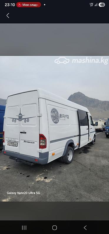 капот mercedes sprinter: Mercedes-Benz Спринтер: 1997 г., 2.9 л, Фургон — 3