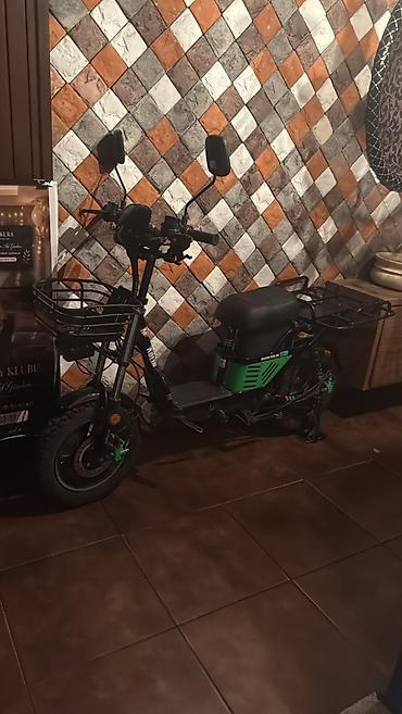 elektrikli moped icaresi: Elektro moped – velosiped kimi rahat istifadə üçün uyğundur. Şəhər içi — 1