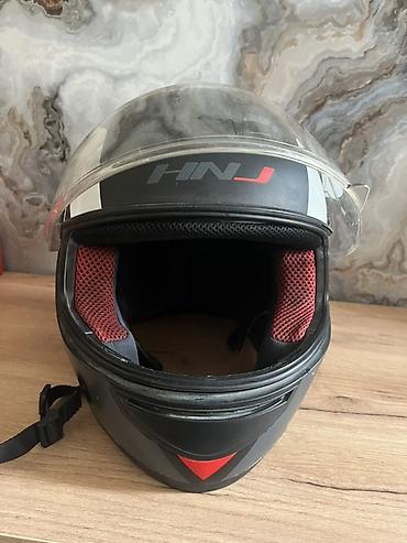 Motonəqliyyat: HNJ tam üzlü motosiklet dəbilqəsi - Model: HNJ full-face (arxa — 3