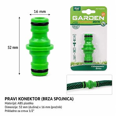 KMT Adapter spojka 9369382 Opis: - Pravolinijska brza spojnica za