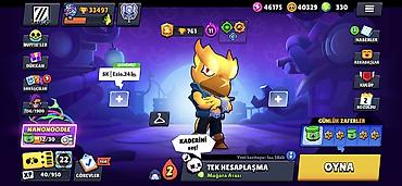 Другое: Brawl stars hesabı, 33.500 Kupa Full Dolu hesabdı, Hesabda 330 elmas — 1