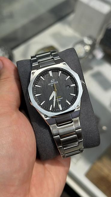 samsung 43: Edifice EFR-S108D — классические мужские кварцевые часы на стальном — 3