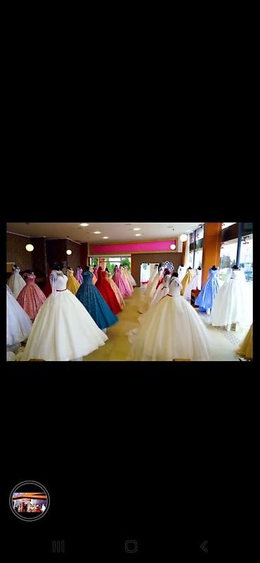 İcarəyə mağazalar: Məhsul: Qız toyu/nishan üçün dəbdəbəli libaslar və aksesuarlar hazir — 9