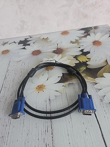 notebook wifi adapter: VGA kabeli (erkək-erkək), 15 pinli bağlantı ilə monitor, kompüter — 1