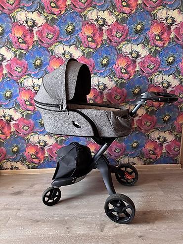Коляски: Коляска, Stokke, цвет - Серебристый, Б/у, Самовывоз — 13