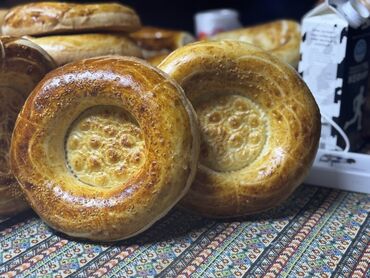 Выпечка, хлебобулочные изделия: Самаркандские лепёшки (нон) - Традиционная узбекская выпечка из