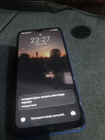Redmi: Redmi, Redmi 8A, Б/у, 64 ГБ, цвет - Синий, В рассрочку, 2 SIM