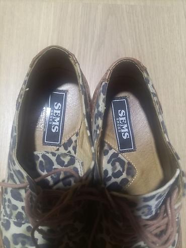 baldini obuca: Ženske ravne cipele SEMS Shoes, brogue stil. - Model: vezivanje — 4