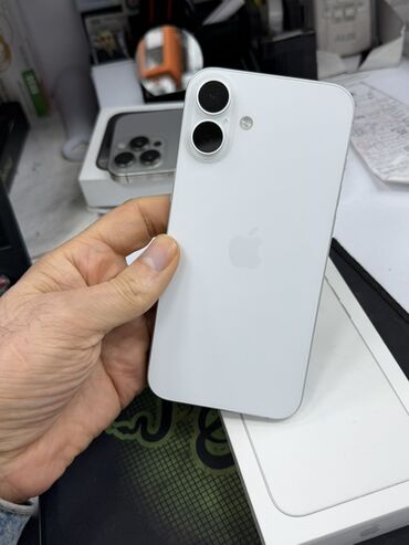 Apple iPhone: IPhone 16 Plus, 128 GB, Ağ, Face ID — 1