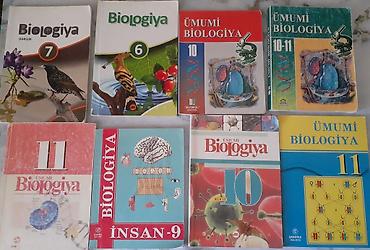Kitablar və jurnallar: Məktəb üçün biologiya dərs vəsaitləri toplusu. Dəstənin tərkibi: - — 1