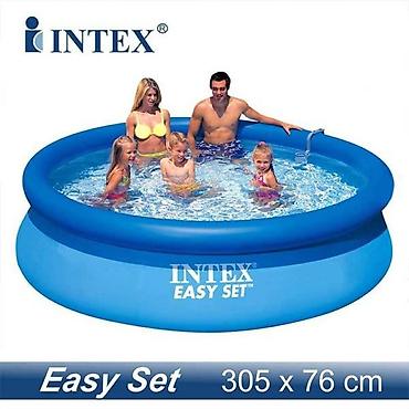 intex basein: 305x 76 hovuz intex Şişmə model 571242 qiymət 100 azn hovuz baseyn — 1