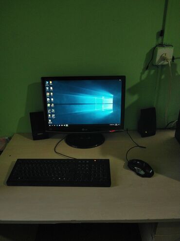 Настольные ПК и рабочие станции: Endrimli dest halda 19 lg monitor 320 gb hard disk 4 gb ram gt 520 1