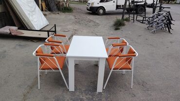 hise verilmis toyuq: Для кухни, Новый, Нераскладной, Прямоугольный стол, 4 стула