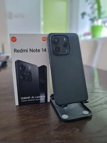 редми 10 бу цена: Redmi, Redmi Note 14, Жаңы, 128 ГБ, түсү - Кара, 2 SIM