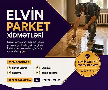 Döşəmə işləri: ✅ Parket və taxta döşəmələrin yonulması və laklanması 🔨 Köhnə — 1