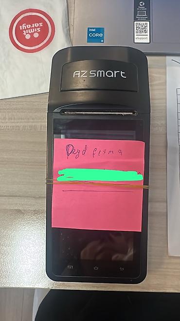 Kassa aparati 250azn Gence pr 2010 leliAZSMART POS terminal və termal