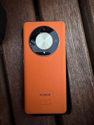 telfon honor: Honor X9b, 256 GB, rəng - Narıncı, Barmaq izi — 2