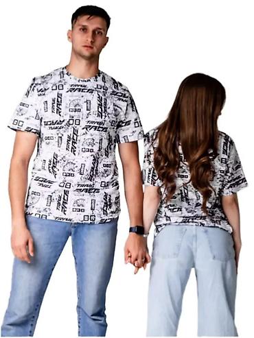 Футболки: Футболки оптом - Модель: мужская футболка с круглым вырезом - — 10