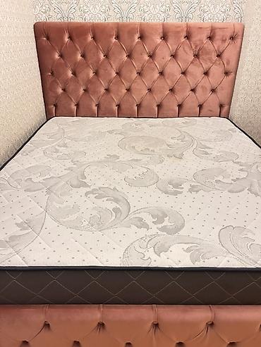 Çarpayılar: İşlənmiş, İkinəfərlik çarpayı, Bazalı, Matras ilə — 2