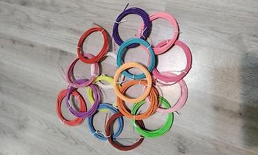 pla filament: 3d qələm üçün plastic 1dənəsi 1 azn 16 dənəsin alana endirim — 1