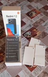 redmi note 8 pro цена в оше: Redmi, Redmi 12, 128 ГБ, түсү - Кара, 2 SIM