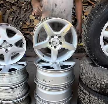 bbs lm: Литые Диски R 16 Mercedes-Benz, Комплект, отверстий - 5, Б/у — 1