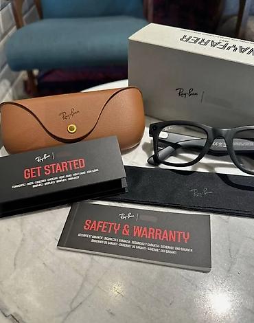 смарт очки с камерой: Солнцезащитные очки очки, Ray-Ban, Унисекс, Вайфареры, Линзы фотохромные, Гибкая оправа, Новый — 7