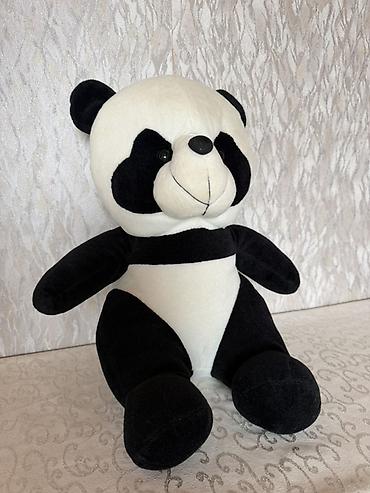 kalonka toy: Plyuş Panda Oyuncağı - Rəng: qara-ağ klassik panda dizaynı - — 1