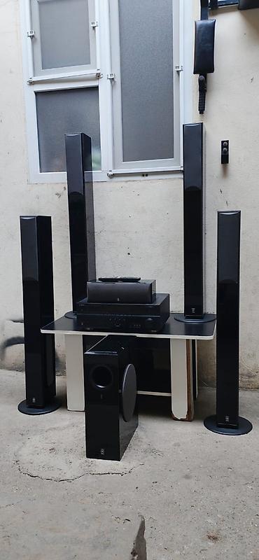 тв бокс в баку: 5.1 ev kinoteatrı akustika dəsti + AV resiver Komplekt: - 4 ədəd — 5