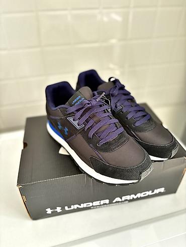 обувь drop: Мужские кроссовки, 40.5, 42, Under Armour, Новый, цвет - Синий, Самовывоз, Платная доставка — 3